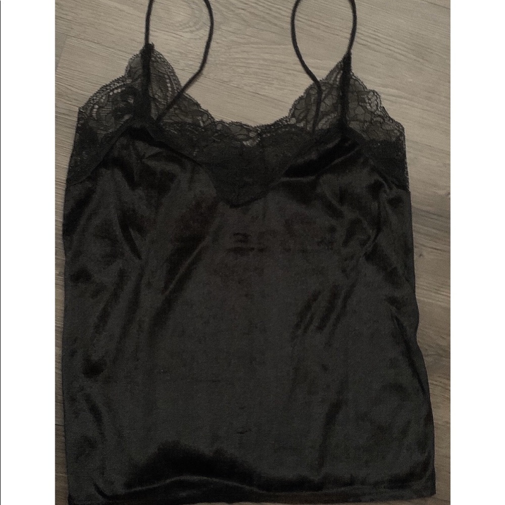 Last one! Final price Lace Cami Velvet Sexy Black - Picture 5 of 10